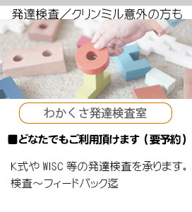 わかくさ発達検査室トップ画像